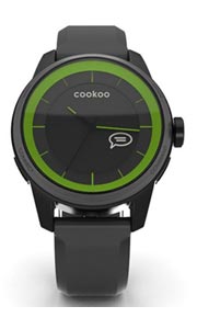 Cookoo Watch Noir et vert