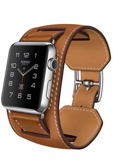 Apple Watch Hermès Manchette 42mm Marron