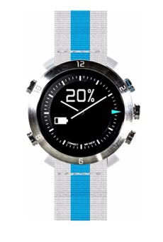 Cogito Classic Nylon Blanc et Bleu Cogito Classic Nylon Blanc et Bleu