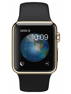 Apple Watch Edition Or Jaune 38mm Bracelet Sport Noir Apple Watch Edition Or Jaune 38mm Bracelet Sport Noir