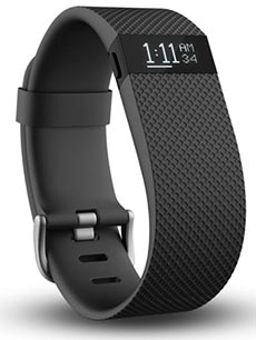 FitBit Charge HR L Noir FitBit Charge HR L Noir