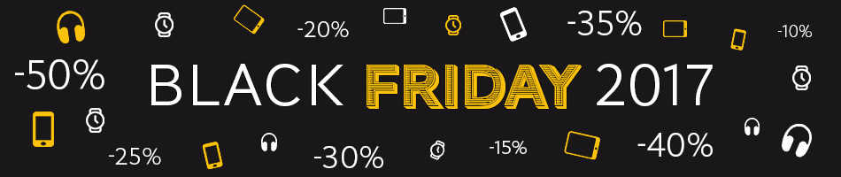 Black Friday 2017 : Smartphones, Tablettes à prix cassés à partir du 24 Novembre 2017 !