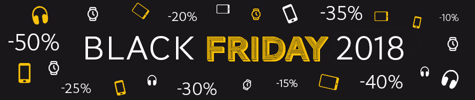 Black Friday 2018 : Smartphones, Tablettes à prix cassés à partir du 23 Novembre 2018 !