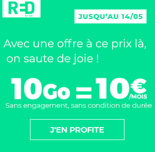 RED 10Go à 10 euros