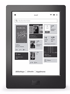 Kobo Aura H2O Noir Kobo Aura H2O Noir