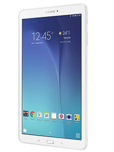 Samsung Galaxy Tab E 9.6 pouces 3G Blanc